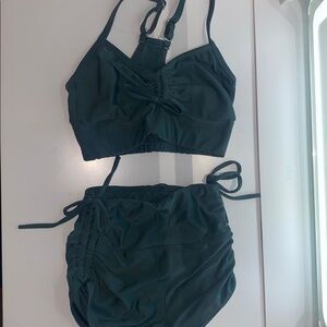 Dark Green Dance Set